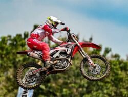 Double Podium, Arsenio dan CRF250R Melesat Kencang di Kejurnas Motocross Magelang