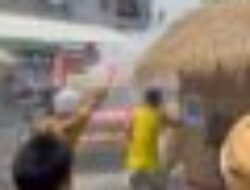 DPKP Sukabumi Gelar Aksi seru Padamkan Api di Kuta Jaya Cicurug