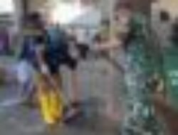 Dinas Perikanan Kabupaten Sukabumi Bersama TNI Polri Gelar Aksi Bersih-Bersih