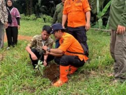 KKN Nusa Putra Gelar Seminar Mitigasi Bencana di Desa Nangkakoneng