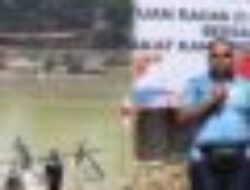 Meriahkan HUT RI ke-80 di Sukabumi, Satrad 216 Cibalimbing Gelar Lomba di Sungai Cikarang