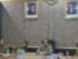 Sekda Kabupaten Sukabumi Rakor Virtual Bahas Pertambangan MBLB