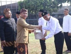 Wabup Sukabumi Pimpin Upacara HUT RI di Lapas Warungkiara