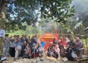 Mahasiswa  Kelompok 11 KKN UMMI, Ciptakan Pengelolaan Sampah dengan Incinerator