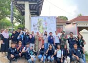 KKN Kelompok 45 UNP Resmikan Peta Administrasi Desa dan Mitigasi Bencana