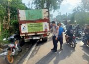 Truk Bermuatan LPG Tabrak Dump Truk di Cikembar, Dua Sopir Luka