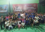 Turnamen Member GOR Ciaul Ngahiji Dibanjiri Hadiah
