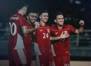 Rangking FIFA Timnas Meroket usai Mengamuk lawan Taiwan 6-0