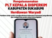 Pesan Palsu Minta Uang, Plt Kadis Perkim Sukabumi: Itu Bukan Saya!