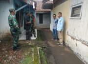 Danramil Sukaraja Bantu Petani Tinggal di Rumah Reyot, RTLH Segera Diajukan