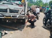 Kronologis Truk Trailer Rem Blong di Cibadak 