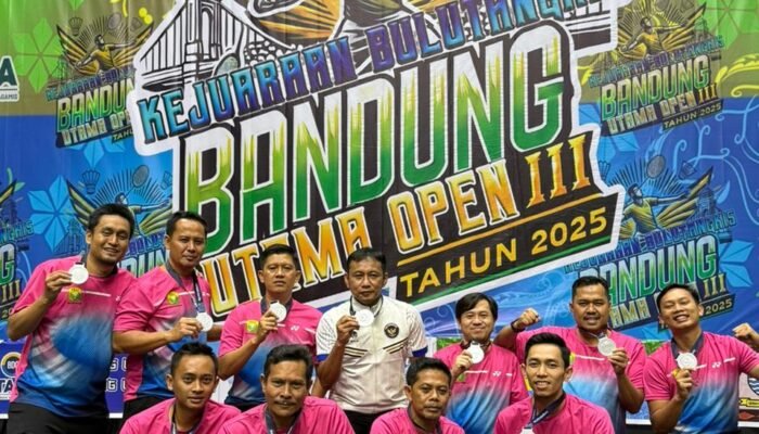 Tim PBSI Kota Sukabumi Raih Juara 2 Turnamen Bandung Utama Open III Tahun 2025