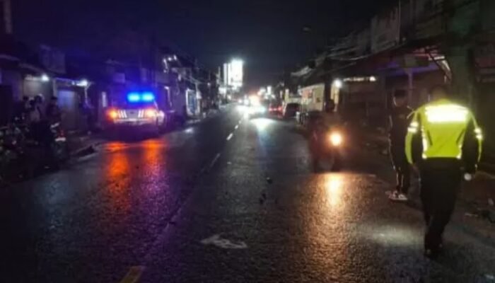 Kecelakaan Dua Motor di Cisaat Sukabumi, Satu Orang Tewas