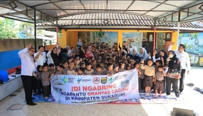 47 Puskesmas di Sukabumi Ikut Program IDI Berantas Cacingan