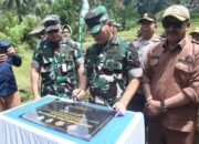 Jembatan Panel Garuda, Kado HUT TNI yang Buka Akses Empat Desa di Cisolok