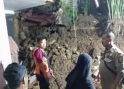 Diguyur Hujan Deras, Tembok Rumah Warga Batununggal Jebol dan Rusak Parah