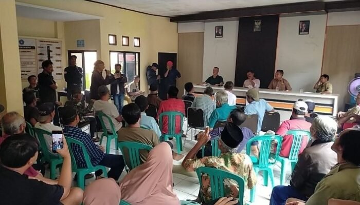 Memanas! Petani Tenjojaya vs PT Bogorindo di Kantor Desa Tenjojaya