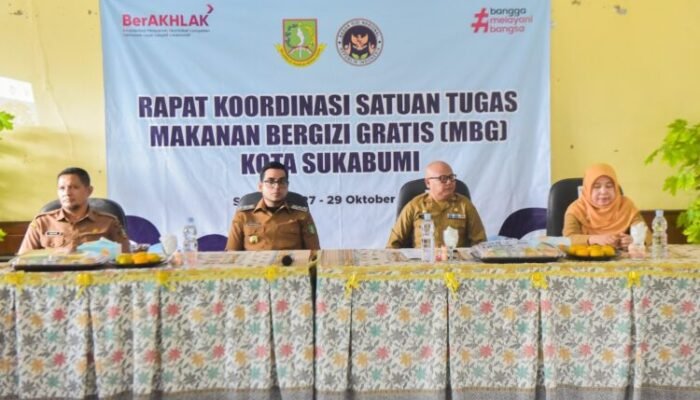 Pemerintah Kota Sukabumi Mantapkan Komitmen Jalankan Program Makan Bergizi Gratis Nasional