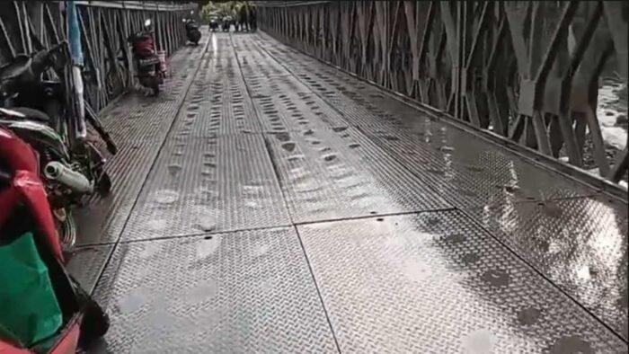 Jembatan Bailey Cisantri Sukabumi