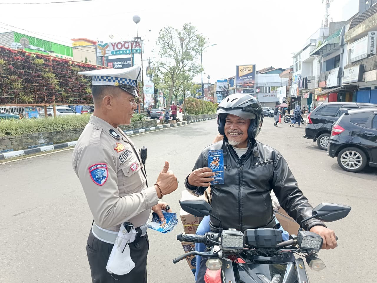 Satlantas Polres Sukabumi Kota Gencarkan Edukasi