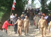 Bupati Asjap Resmikan IGD Puskesmas Kalibunder dan Jembatan Gantung Leuwi Reuming