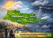 BMKG: Sukabumi Pagi Berawan, Siang Hujan