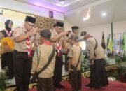 Pengukuhan Pramuka Garuda Warungkiara Jadi Simbol Kuatnya Regenerasi SDM Berkarakter