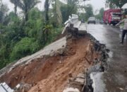 TPT Jabar Istimewa di Nyalindung Kembali Ambruk, Jalur Sukabumi–Sagaranten Tersendat