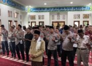Polres Sukabumi Gelar Shalat Ghaib