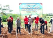 Dukung Program Asta Cita Lewat Ketahanan Pangan, Polsek Warungkiara Berdayakan Enam Poktan