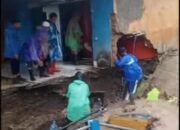 Sungai Citangulun Meluap, Rumah dan Usaha Kades Citarik di Palabuhanratu Rusak