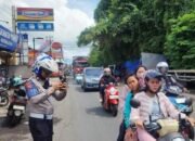 Satlantas Polres Sukabumi Uji Coba E-TLE Mobile Handheld