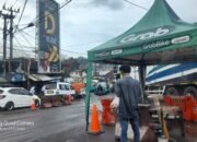 Arus Lalu Lintas di Cibadak Sukabumi Padat Merayap