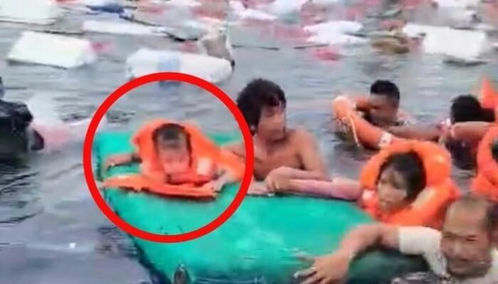 Balita Usia Dua Tahun Terombang-ambing di Perairan Bombana