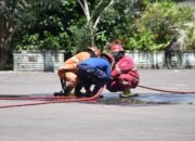 Uji Kecepatan dan Ketepatan Respon, Damkar Sukabumi Matangkan Personel Hadapi Ancaman Kebakaran