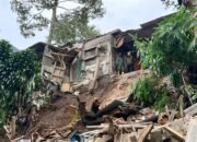 DPUTR Diduga Abai Lakukan Perbaikan Bencana Alam Tanah di Jalan Sriwidari Kembali Longsor