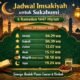 Jadwal Imsakiyah Hari Ini untuk Sukabumi, 6 Ramadan 1447 Hijriah