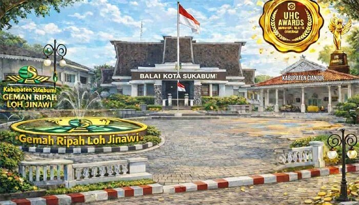Dukung Program JKN, Pemda Kota Sukabumi  dan Kabupaten Cianjur Terima ‎Penghargaan di UHC Awards 2026