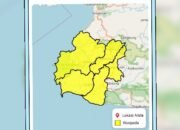 BMKG Keluarkan Peringatan Dini Cuaca Ekstrem di Sejumlah Wilayah Jampangkulon 