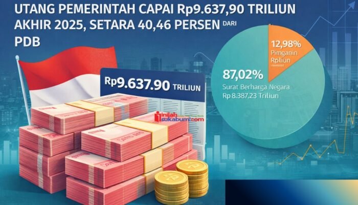 Utang Pemerintah Tembus Rp9.637 Triliun