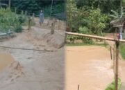 Hujan Deras Sejak Siang, Sungai Cipamuruyan Meluap Rendam Belasan Rumah Warga