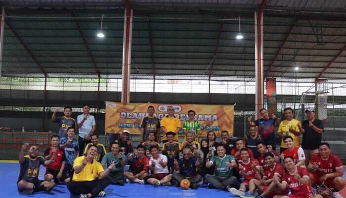 Futsal Persahabatan Wartawan vs Polres Sukabumi Kota, Perkuat Sinergi di HPN 2026