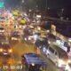 Pantauan Arus Lalu Lintas di Sukabumi Malam Ini, Exit Tol Parungkuda Menuju Cibadak Macet