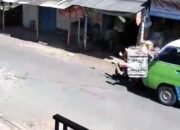 Angkot di Cireunghas Sukabumi Tabrak dan Lindas Pasutri, Terekam CCTV dan Viral di Medsos