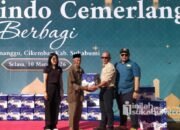 PT Bogorindo Cemerlang Cikembar Sukabumi Bagikan 400 Paket Sembako
