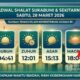 Jadwal Salat untuk Sukabumi Hari Ini, Sabtu 28 Maret 2026
