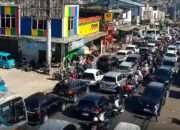 UPDATE Lalu Lintas Sukabumi: Pasar Cibadak Terpantau Padat Merayap, Sarankan Cari Jalan Alternatif