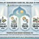 Jadwal Salat Sukabumi Hari Ini, Selasa 31 Maret 2026