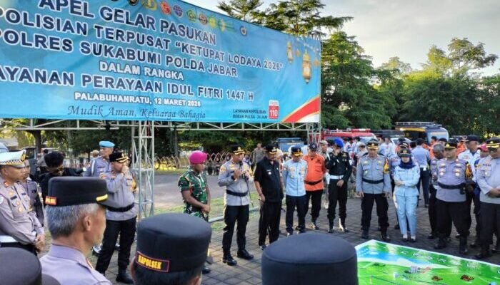 Polres Sukabumi Kerahkan 750 Personel Pantau Arus Mudik hingga Wisata Pantai