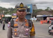 Jelang Puncak Mudik, Lalin di Simpang Ratu Sukabumi Ramai Lancar